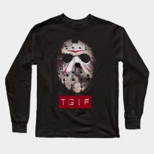 Jason 13th TGIF Long Sleeve T-Shirt